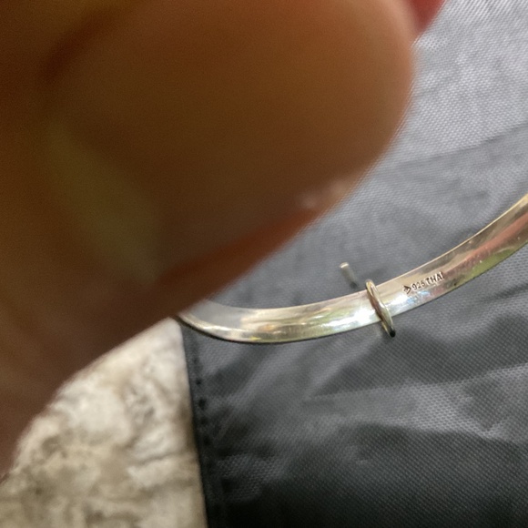 Silpada silver hoops - Picture 4 of 4